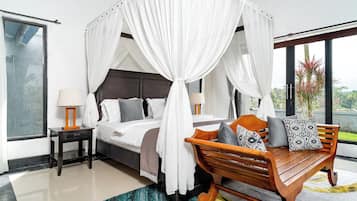 Villa, 2 Bedrooms, Private Pool | Egyptian cotton sheets, premium bedding, free WiFi, bed sheets
