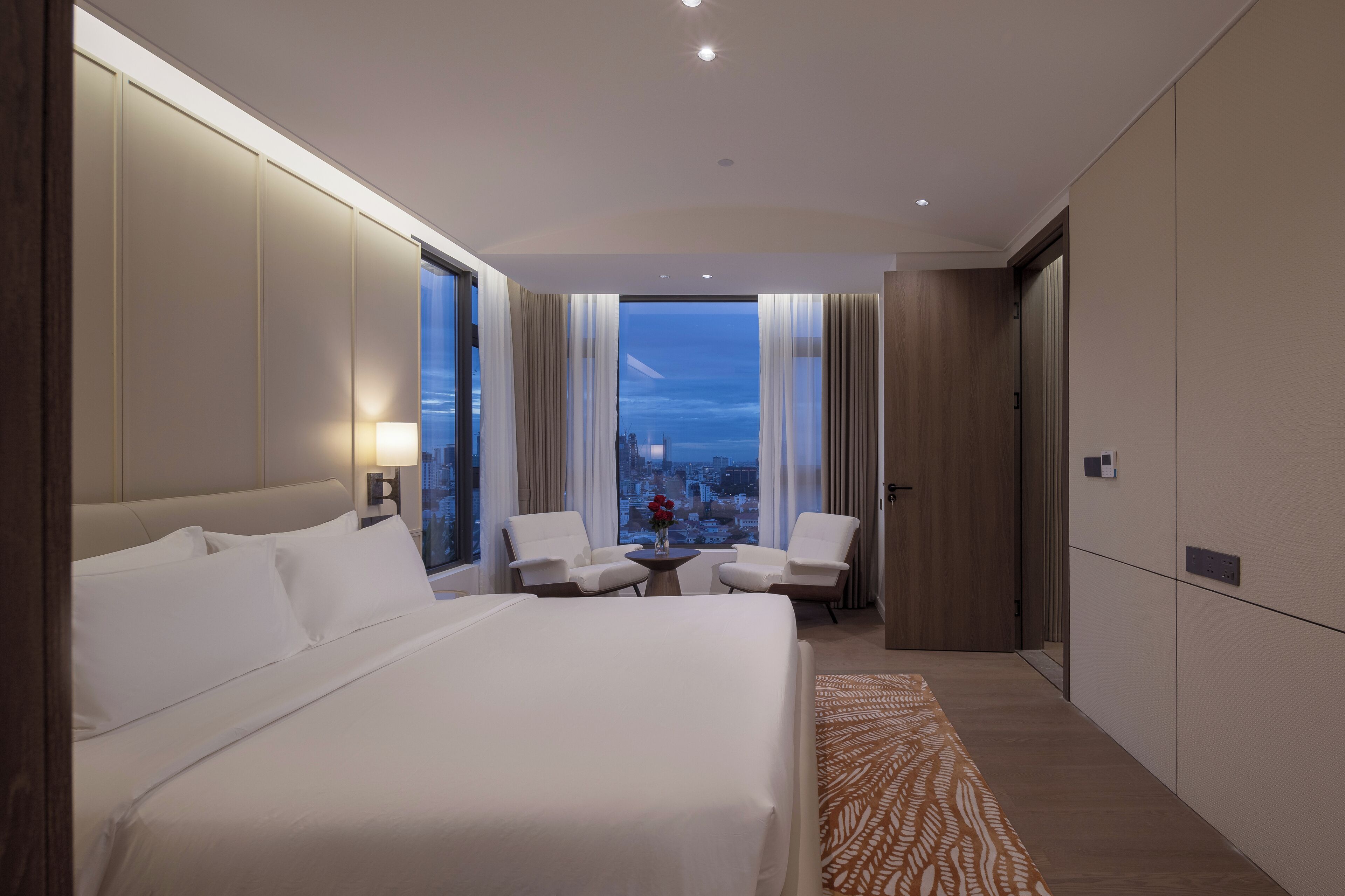 特色顶层房, 阳台, 城市景观 | 客房景观