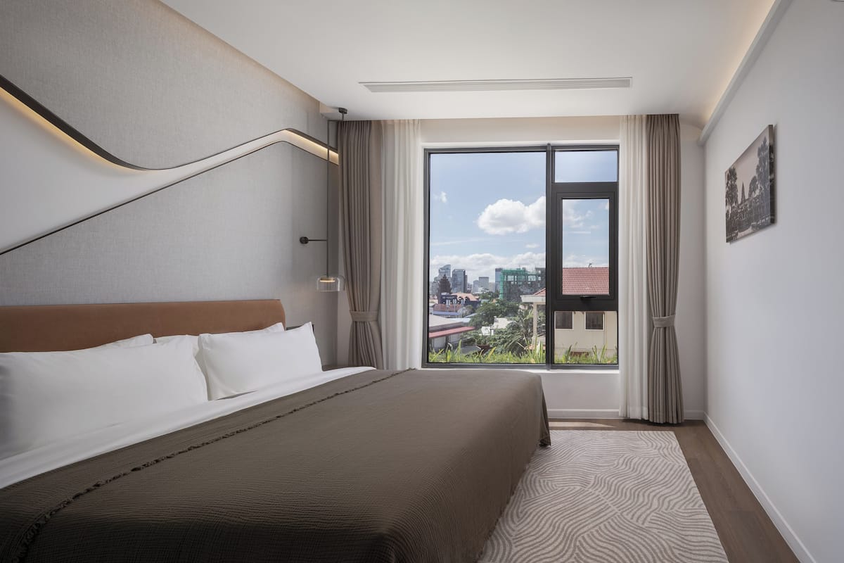 Junior Suite with Balcony | Premium bedding, memory-foam beds, minibar, in-room safe