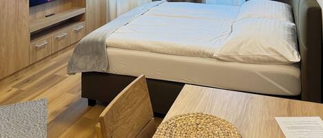 1 chambre, fer et planche à repasser, accès Internet, draps fournis