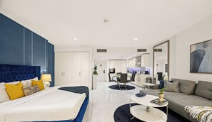 Comfort Apartment, Balcony, Courtyard View | In-room safe, blackout drapes, iron/ironing board, free WiFi