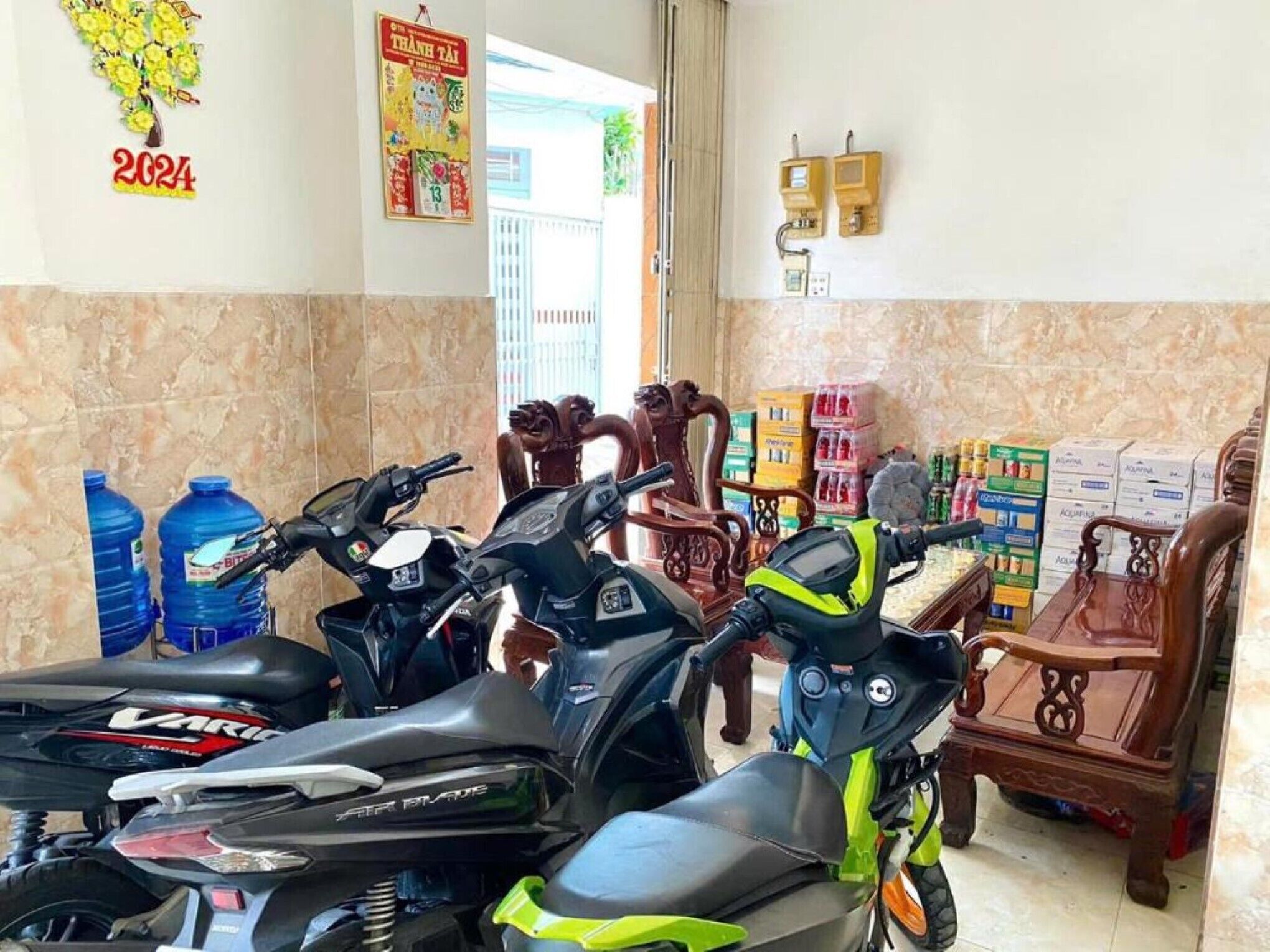 Khu tiếp khách ở sảnh
