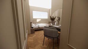 2 chambres, fer et planche à repasser, Wi-Fi, draps fournis
