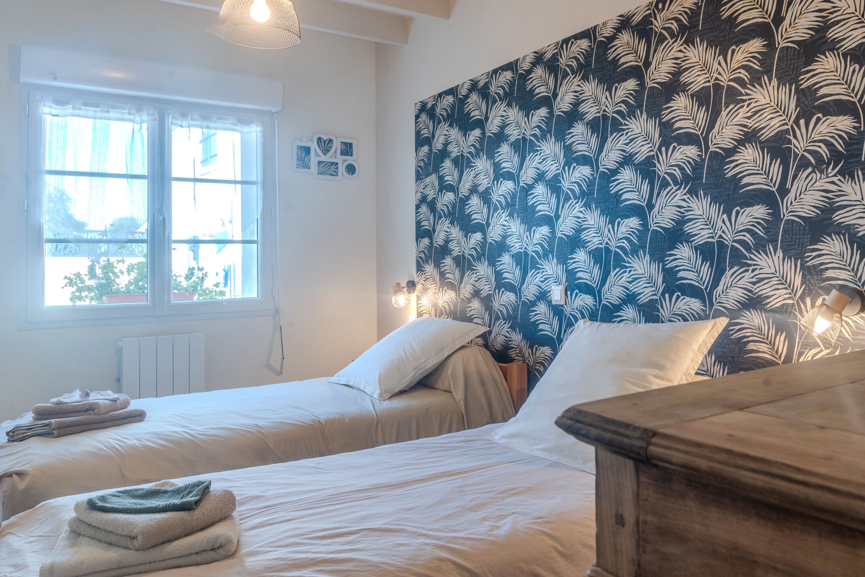 2 Schlafzimmer, Bügeleisen/Bügelbrett, Bettwäsche, Rollstuhlgeeignet