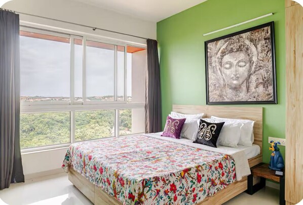 2 bedrooms, iron/ironing board, free WiFi, bed sheets