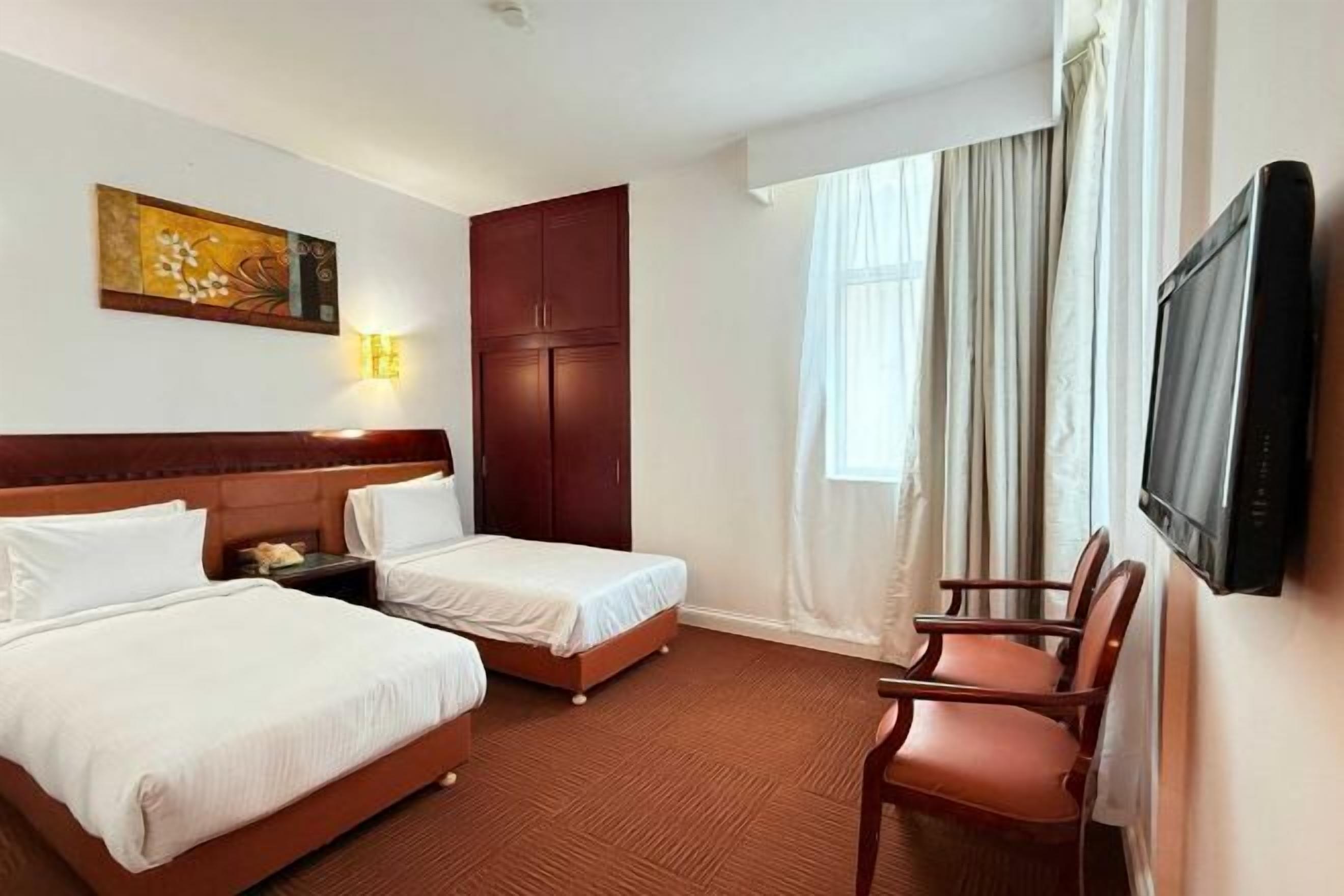 Insonorización, wifi gratis y ropa de cama 