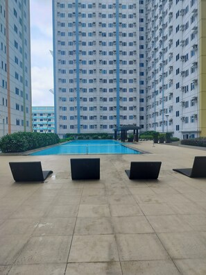 Condo, 1 Bedroom, Accessible, Private Pool | Pool - Tum's Mplace Staycation 16th Floor Tower A (Quezon City)