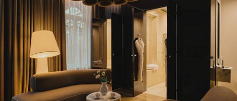 Chambre Deluxe double | Aire de séjour