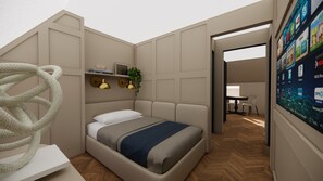 1 chambre, fer et planche à repasser, Wi-Fi, draps fournis