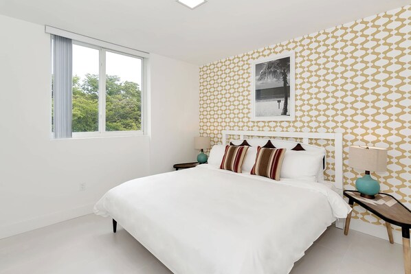 1 chambre, fer et planche à repasser, Wi-Fi, literie fournie