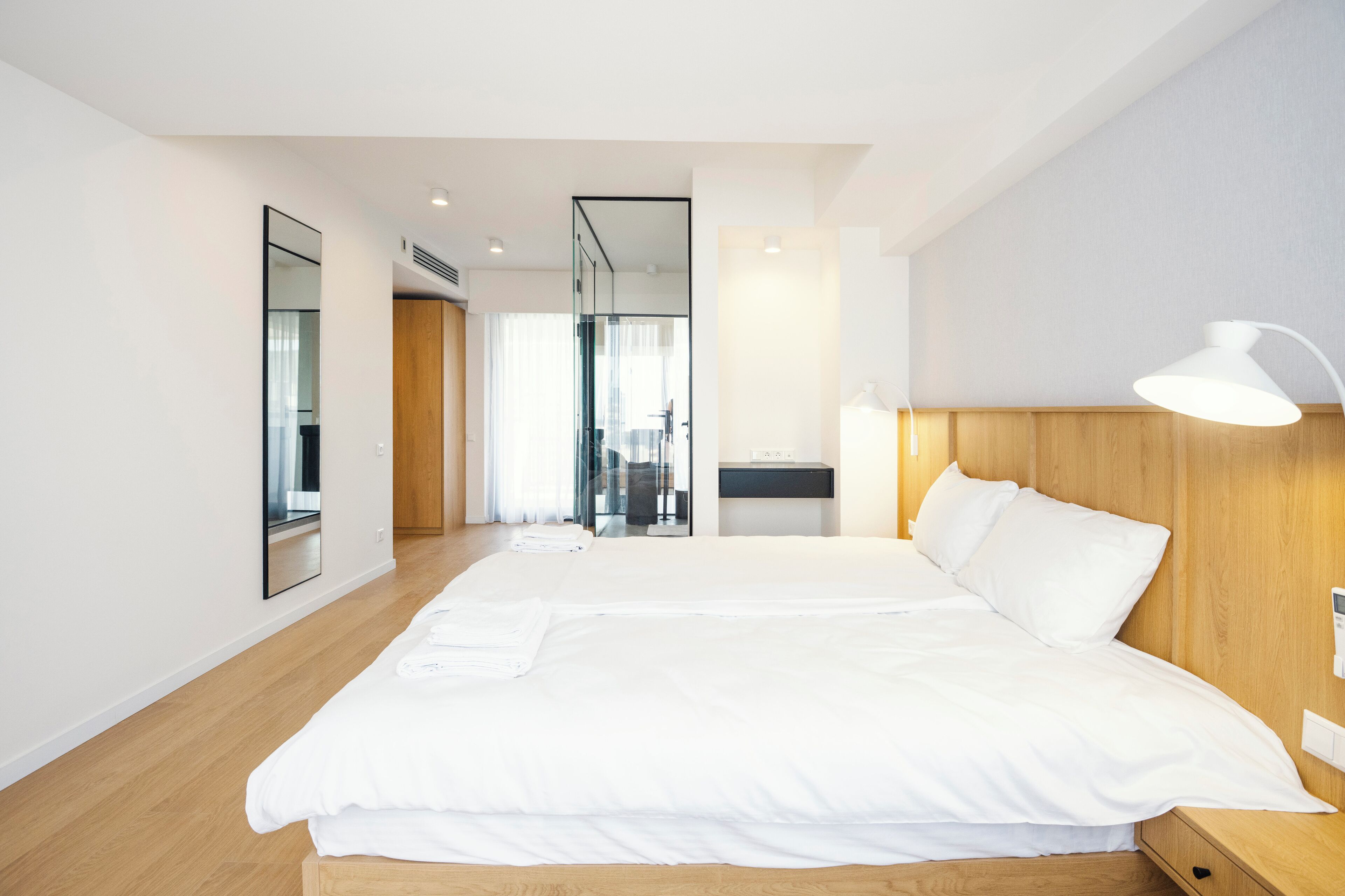 Penthouse Apartment with Terrace | Premium bedding, memory foam beds, in-room safe, desk