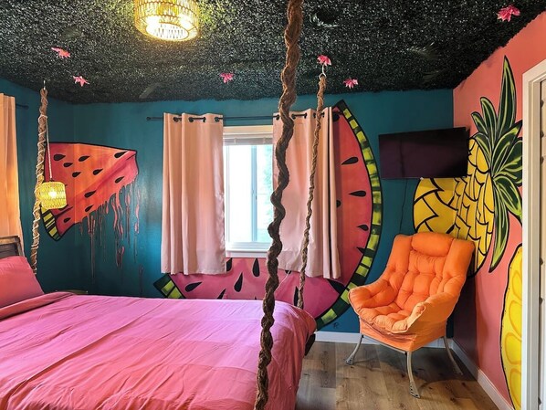 2 habitaciones, tabla de planchar con plancha y wifi gratis 