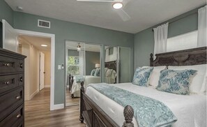 2 bedrooms, iron/ironing board, free WiFi, bed sheets