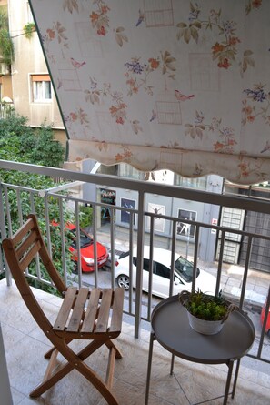Apartamento, 2 habitaciones, balcón | Balcón