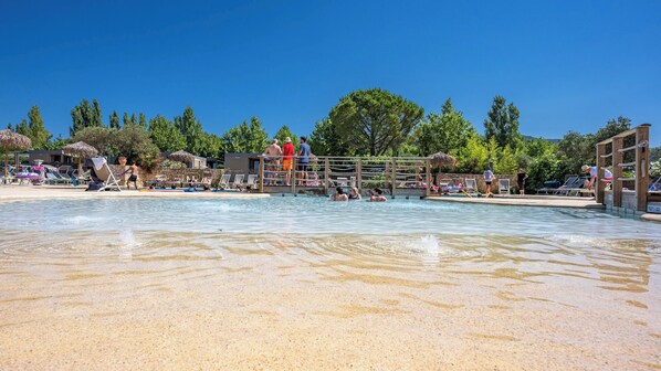 Seasonal outdoor pool