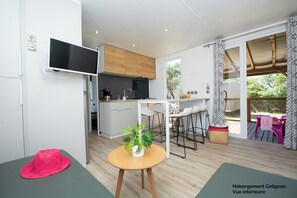 Deluxe Mobile Home | Living area