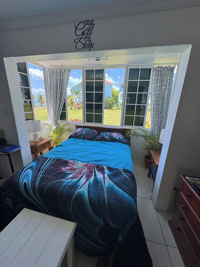 Soothing beachfront fully loaded villa with AC in Negril