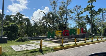 Soothing beachfront fully loaded villa with AC in Negril