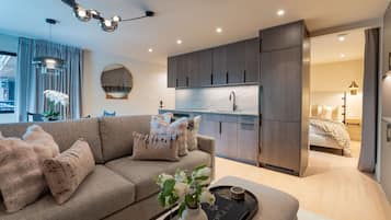 TV, fireplace, stereo, offices