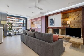 Living room - Apartment in Torremolinos Near Bajondillo Beach (Torremolinos)