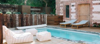 Maison Eudoise, swimming pool and spa