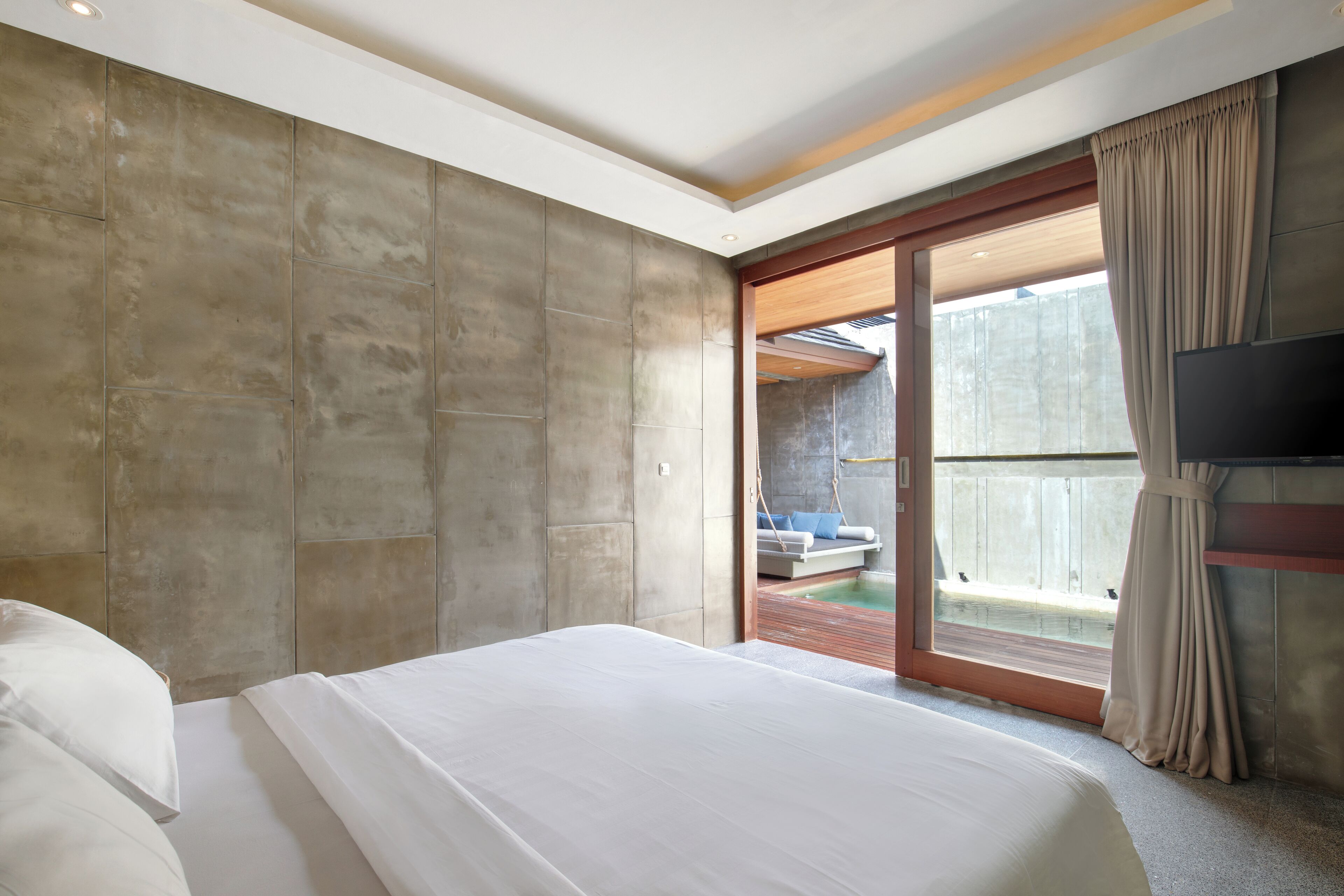 Villa One Bedroom Type Loft with Private Pool | Free WiFi, bed sheets