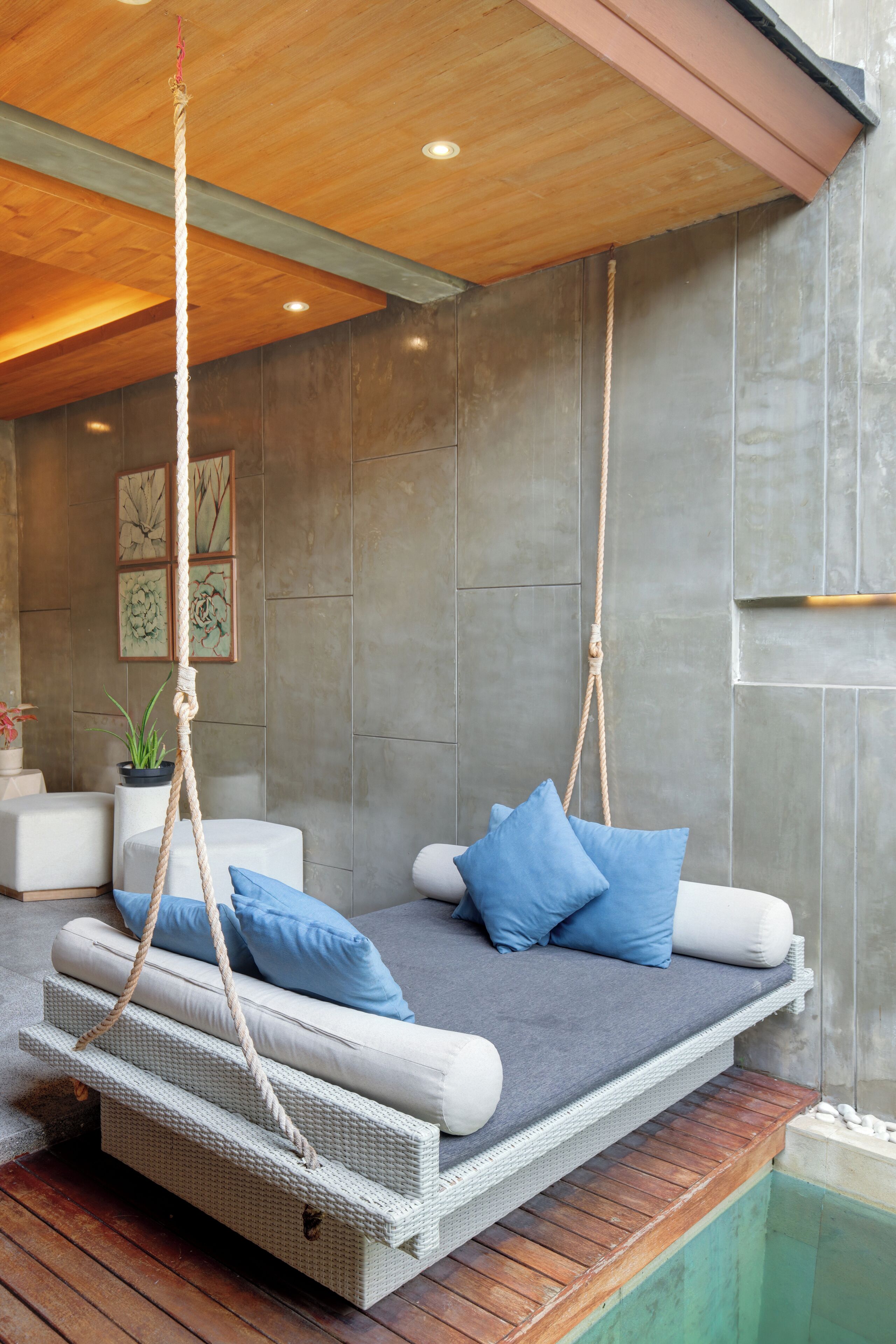 Villa One Bedroom Type Loft with Private Pool | Free WiFi, bed sheets