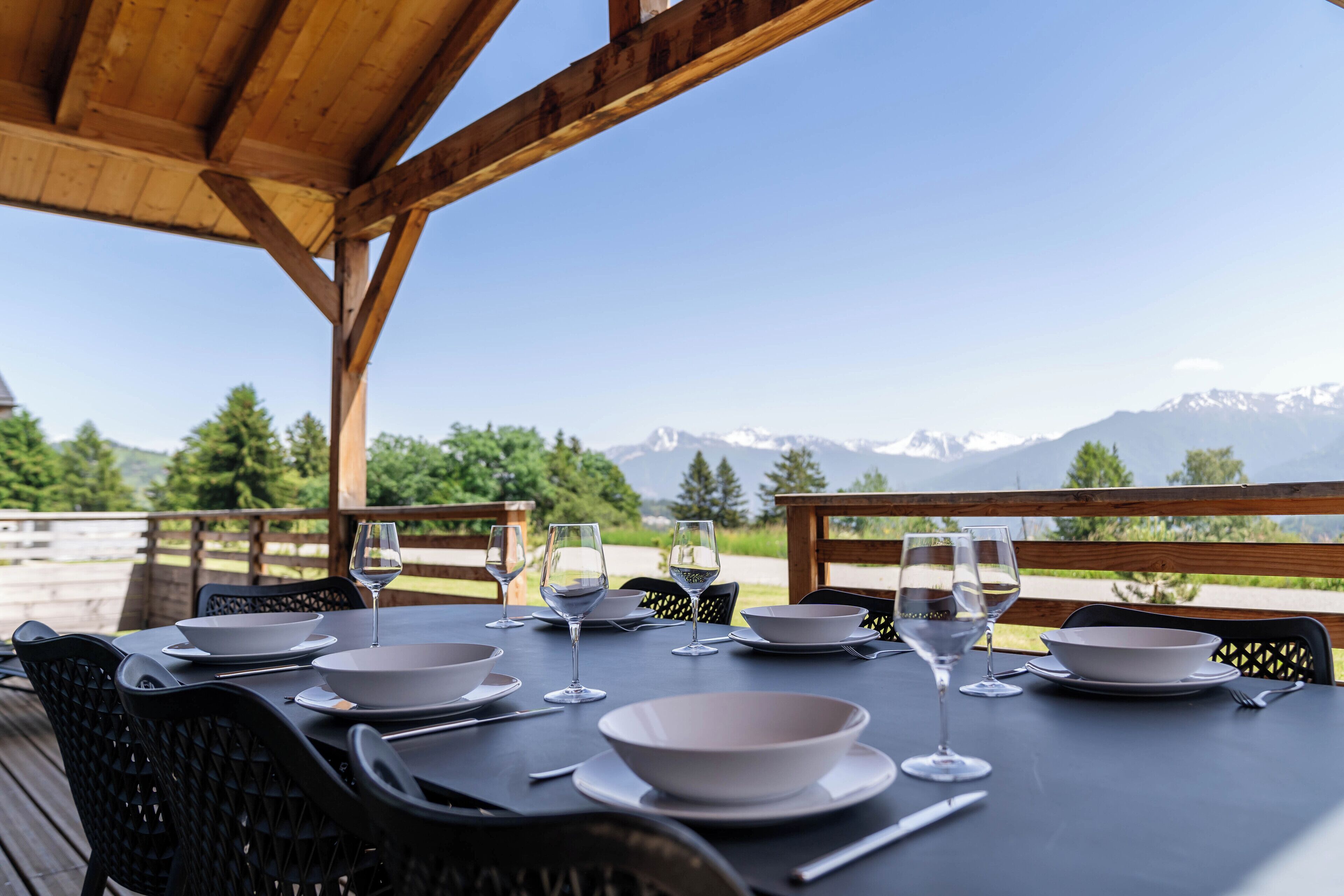 Chalet, Balcony, Garden View | Terrace/patio