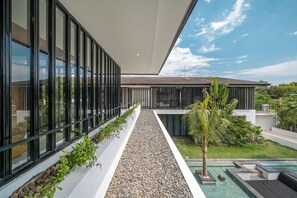 Vue depuis l’hébergement