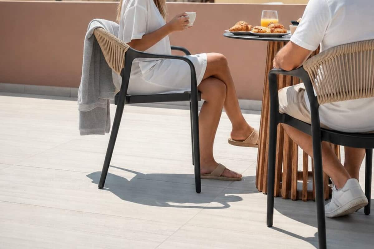 Panorama-Zimmer, Stadtblick | Terrasse/Patio