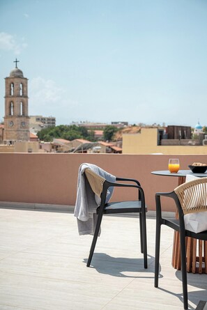 Chambre Panoramique, vue ville | Vue de la chambre