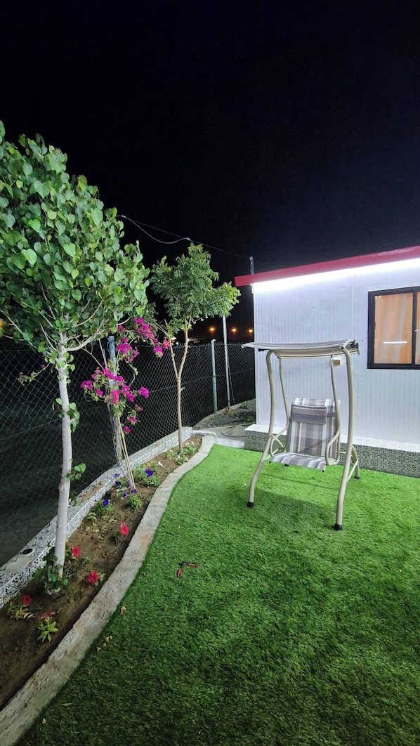 Chalet, 1 Bedroom, Accessible, Smoking | Garden - Privet Pool Chalet With Breakfast (Sayh Mudayrah)