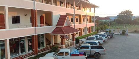 Majoituspaikan julkisivu