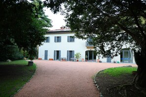 Overnatningsstedets facade