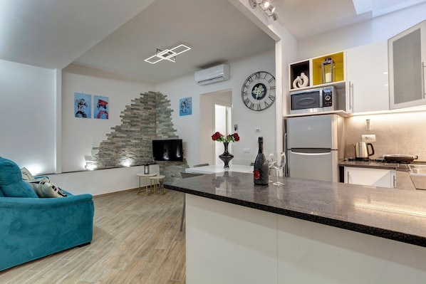Appartement | Cuisine privée | Bouilloire électrique