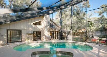 Spacious 5BR Jacksonville Beach Retreat - Heated Pool, Hot Tub & Family Fun
