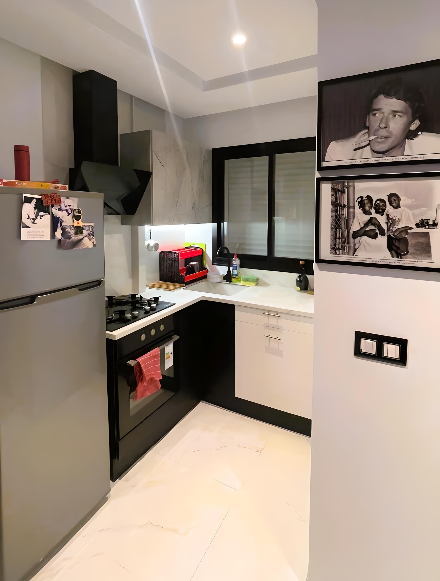 Horno y placa de cocina