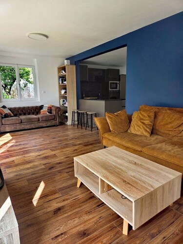 Maison +studio centre ville 300m de la gare 500m de st patern 1.5km port