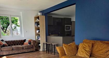 Maison +studio centre ville 300m de la gare 500m de st patern 1.5km port