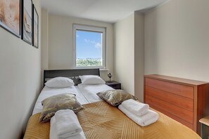 Apartment, Balkon | Bügeleisen/Bügelbrett, Bettwäsche