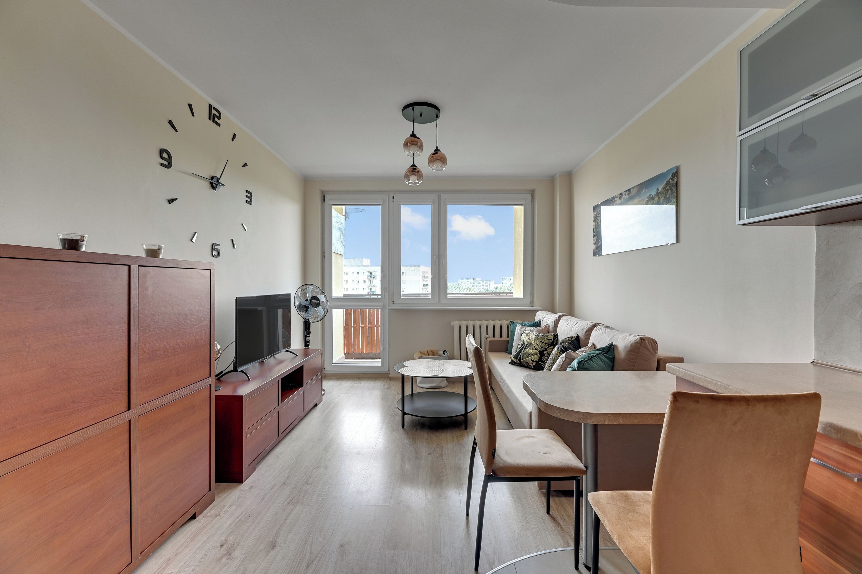 Apartment, Balcony | Living room