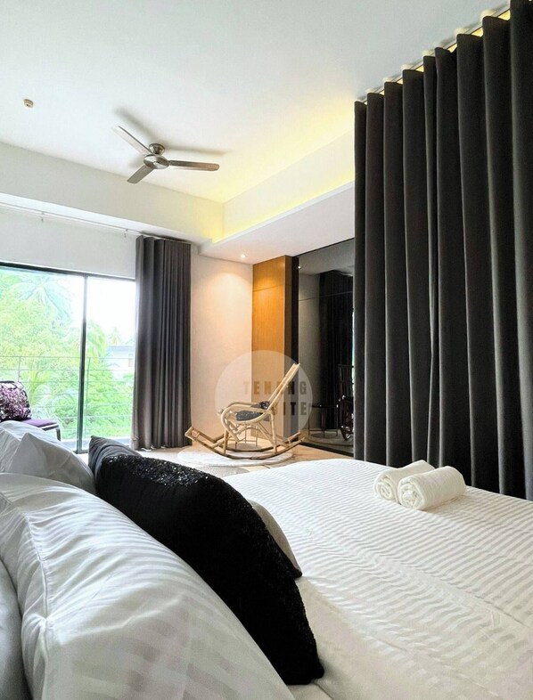 Appartement, 1 chambre, vue jardin