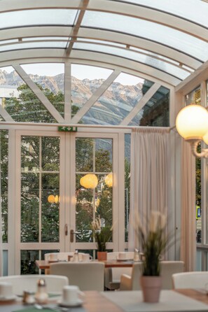 Daily buffet breakfast (EUR 22 per person)