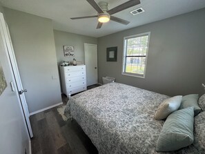 3 bedrooms, iron/ironing board, travel cot, free WiFi