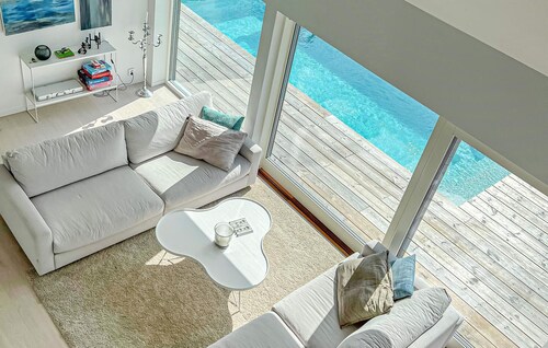 Beach front home in åkersberga with sauna