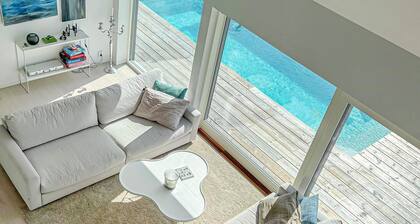 Beach front home in åkersberga with sauna