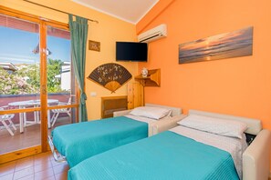 1 camera, ferro/asse da stiro