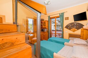 1 bedroom, iron/ironing board