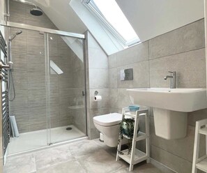 Shower, hair dryer