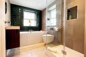 Shower, hair dryer